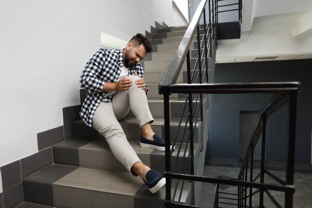 When a Slip and Fall Causes a Permanent Knee Injury